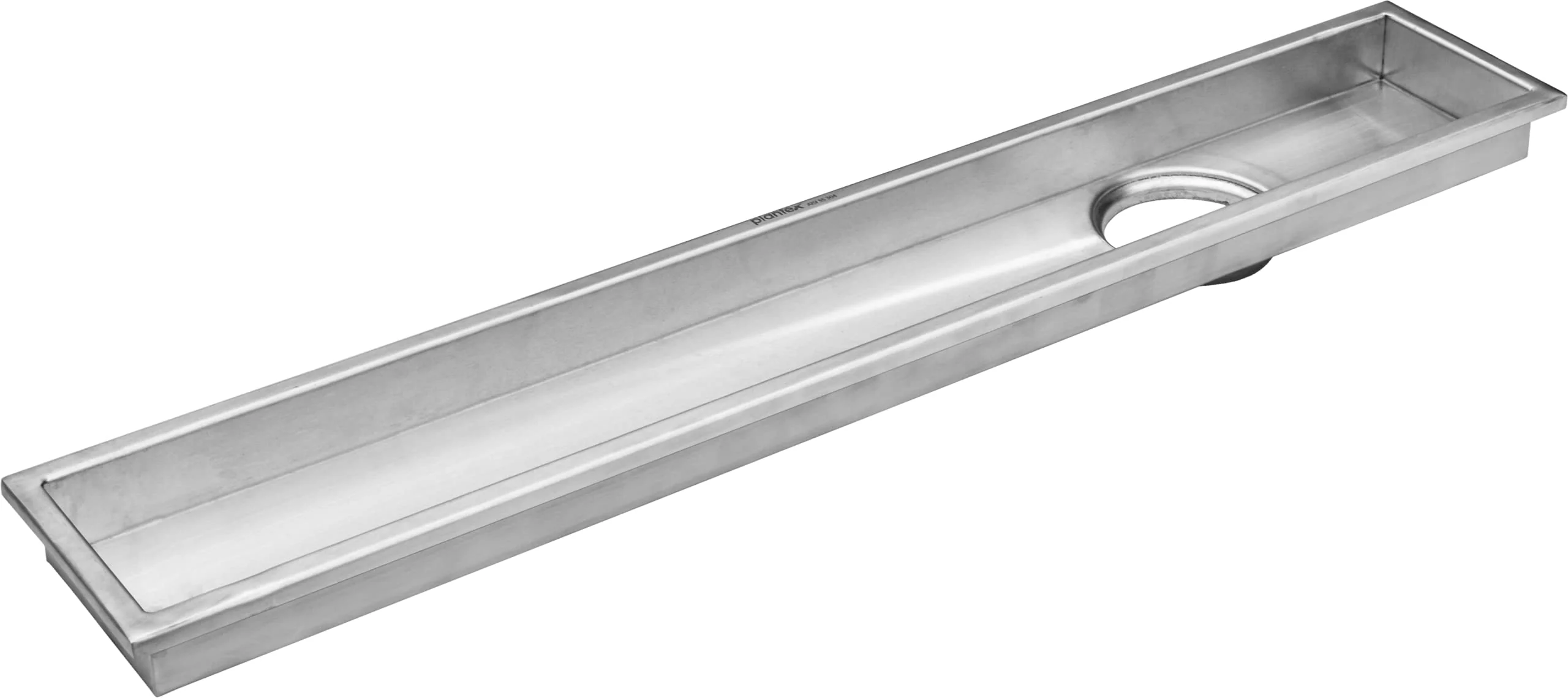 Plantex 304 Grade Stainless Steel Long Shower Drain/Floor Drainer/Jali Removable Grate/Lid for Bathroom and Kitchen (10 x 60 cm - Matt) - Image 3