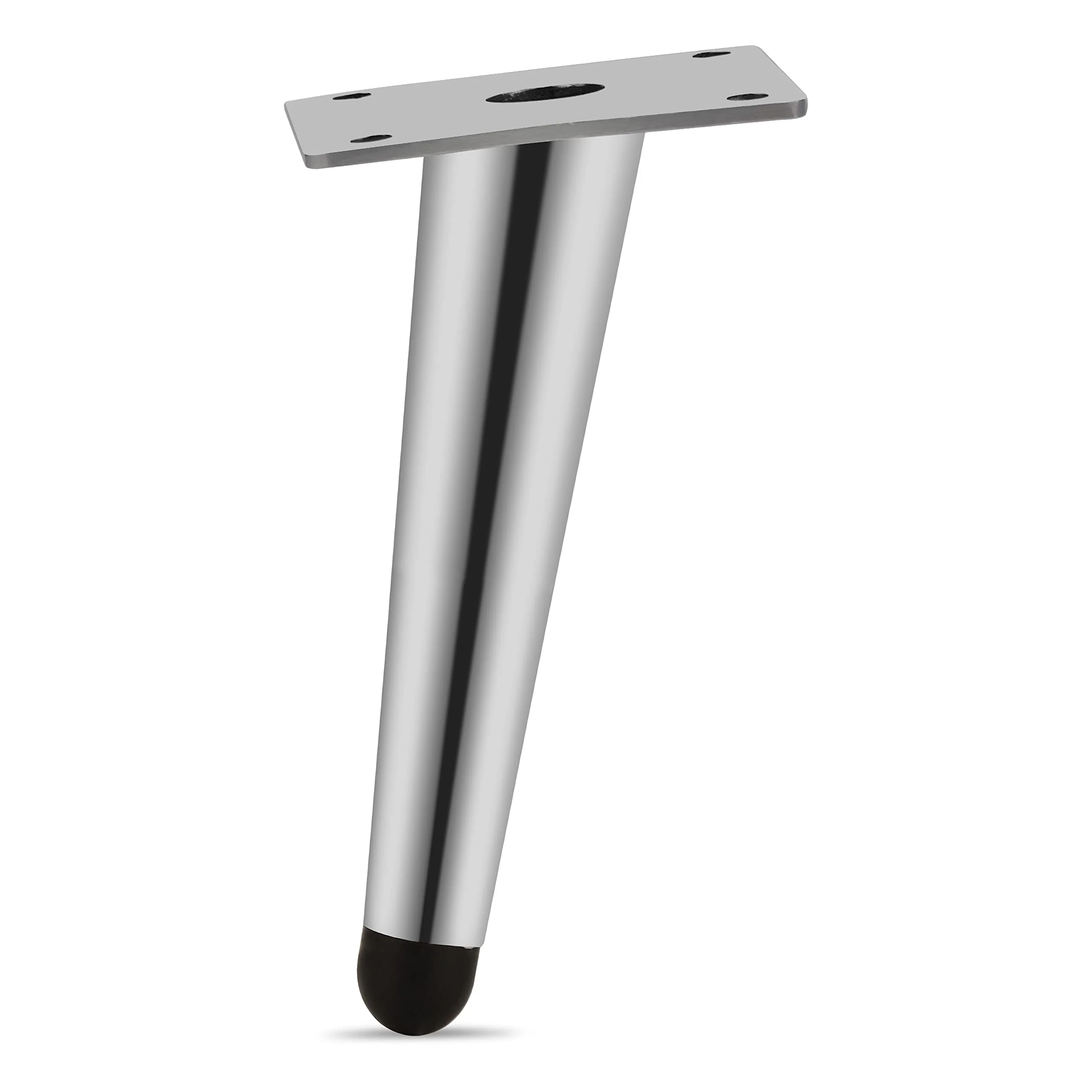 Plantex 6 Inch Sofa Legs for Bed Furniture/Sofa Legs for Table/Sofa Support Legs with Rubber Grip (Chrome, 6 Pcs) - Image 7