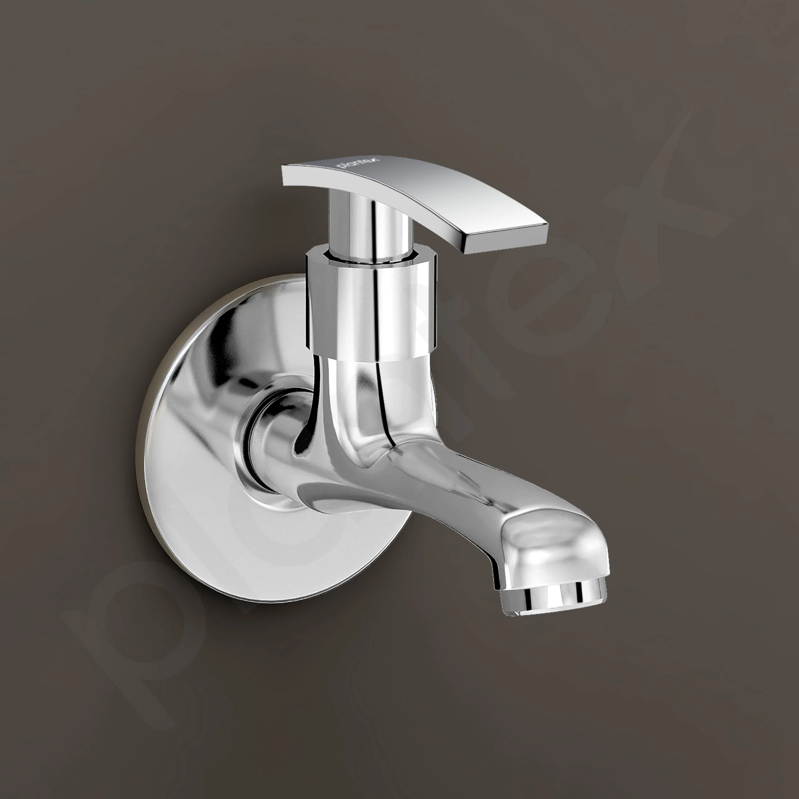 Plantex Bib Cock Water Tap for Bathroom with Water Saving Nozzle for Tap with Teflon Tape/Kitchen and Bathroom Accessories - Pack of 2 (Long Body-Chrome) - Image 6