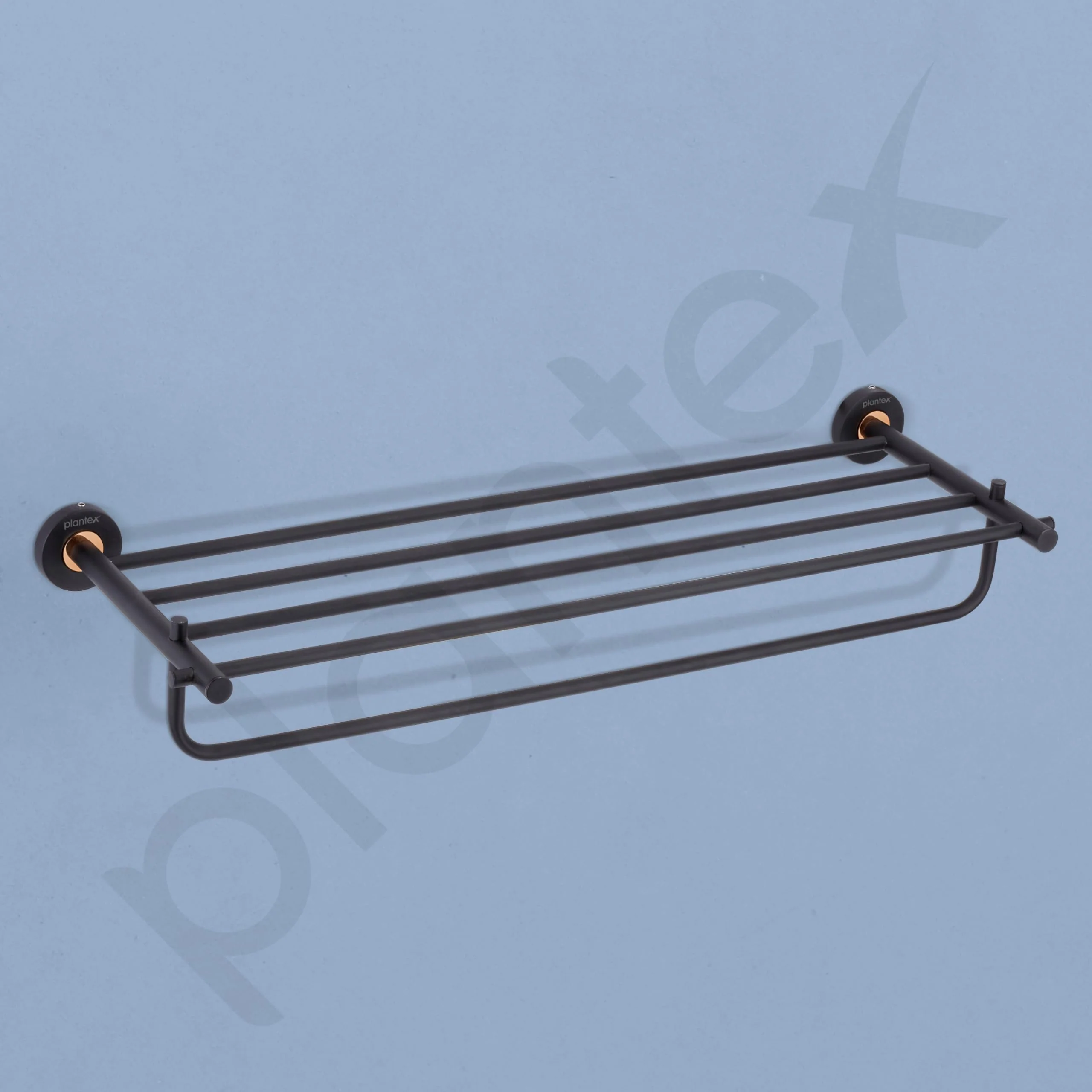 Plantex Brass with 304 Grade Stainless Steel Towel Hanger for Bathroom/Towel Rack/Towel Holder/Bathroom Accessories - RDAB (Black) - Image 3