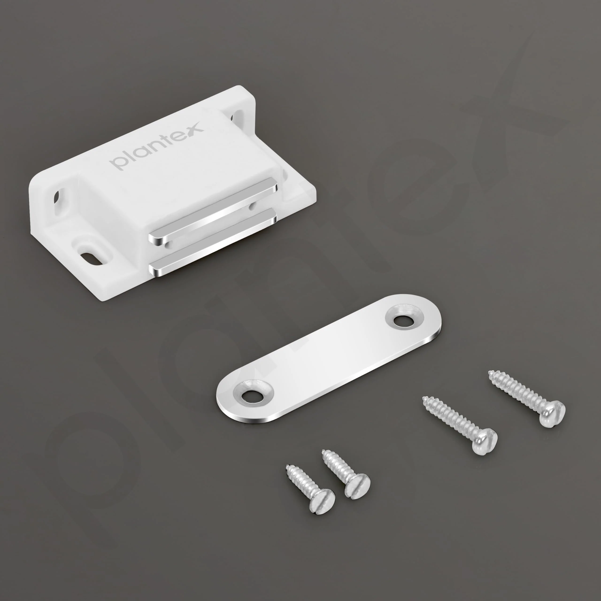 Plantex Door Catcher/Door Magnet for Cabinet/Cupboard/Wardrobe/Door Closer Magnet for Home/Office - Pack of 40 (White) - Image 6