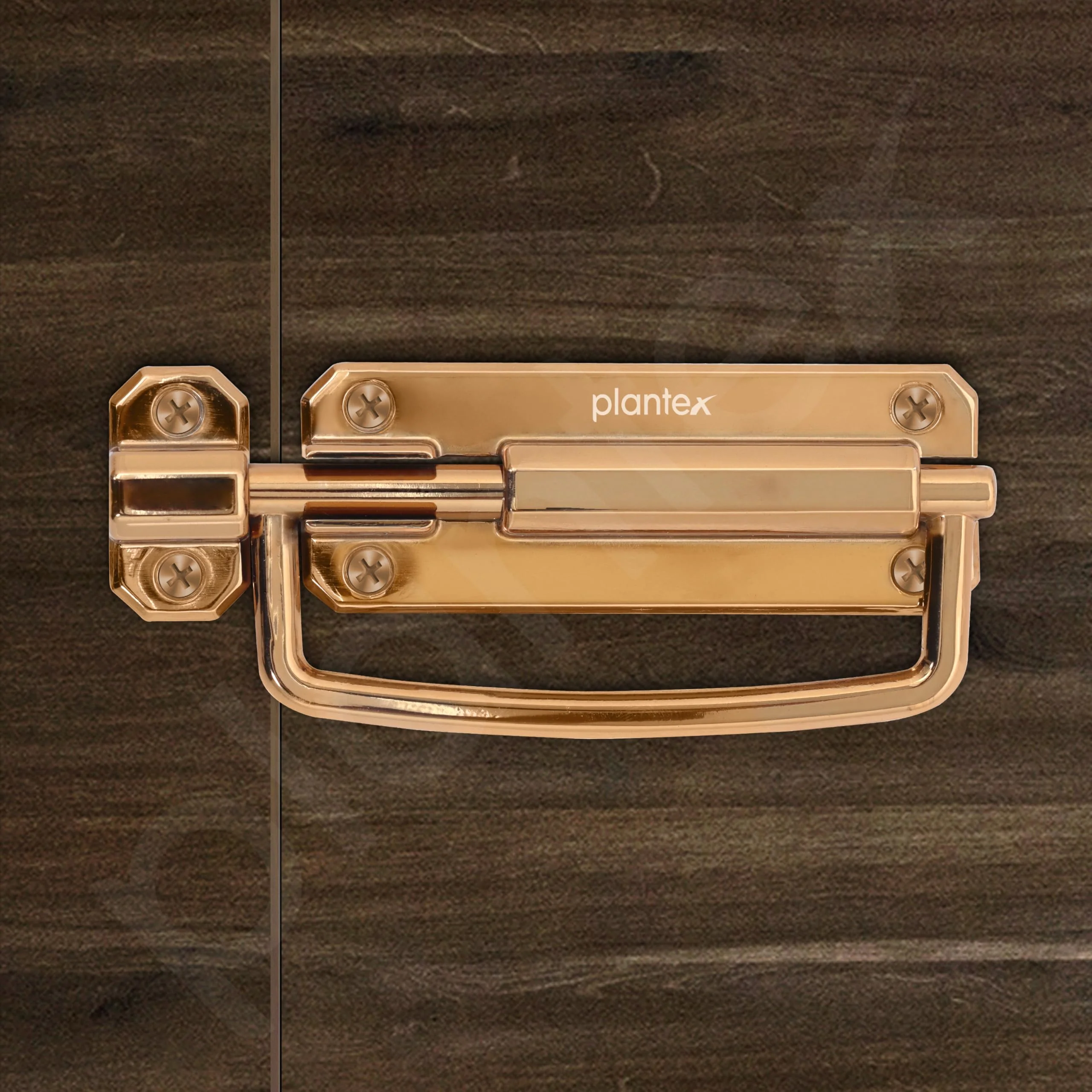Plantex Door Stopper/5 Inch Baby Latch Kadi/Door Latch for Bathroom/Door Lock for Home/Office Doors - Pack of 1 (Rose Gold) - Image 5