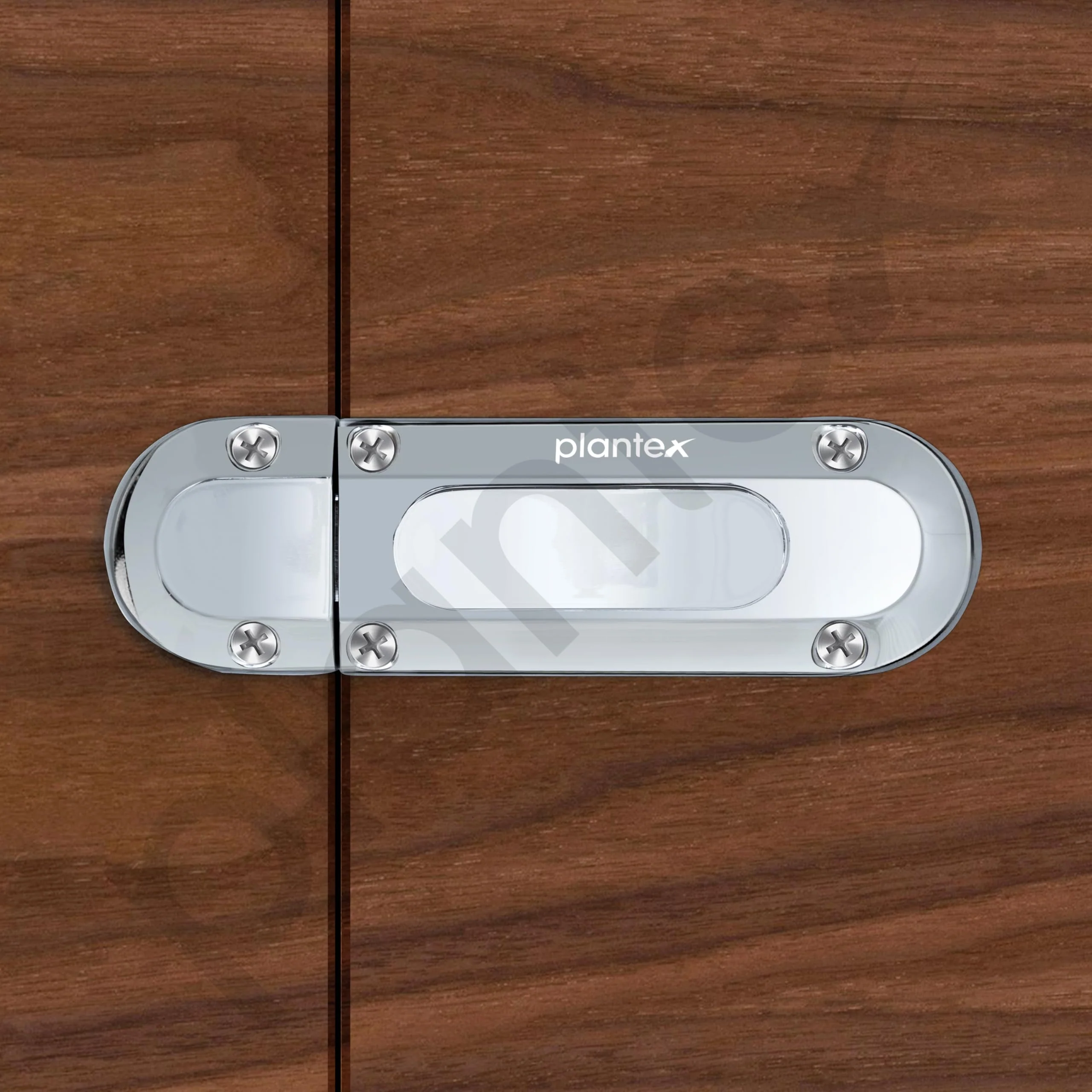 Plantex Door Stopper/Door Latch for Main Door/Baby Latch for Bathroom/Door Lock for Home and Office Doors - Pack of 3 (Chrome) - Image 7