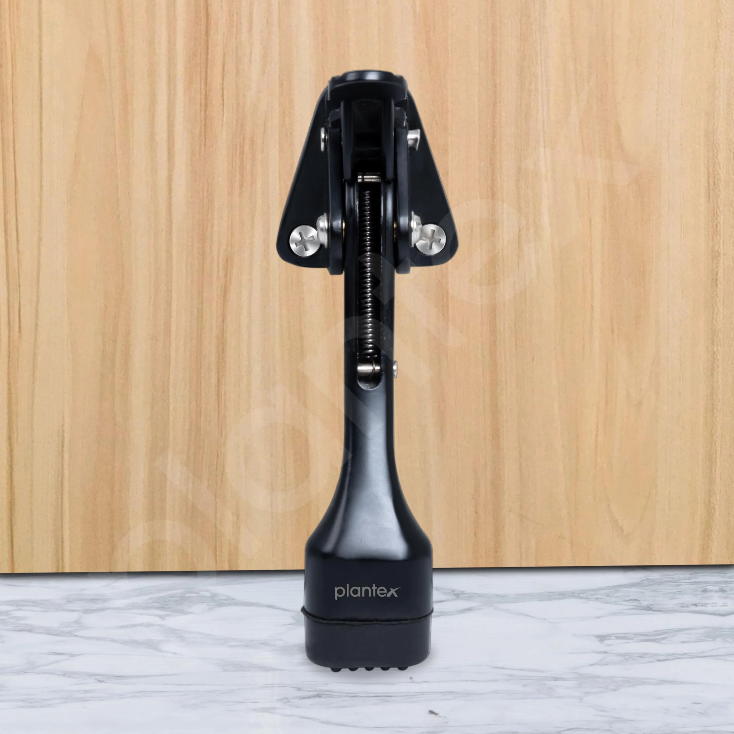 Plantex Door Stopper for Home Hydraulic/Premium 5 Inch Door Stopper, Kickdown Stop with One Touch Adjustable Height & Rubber Grip, Door Stops - (186 - Black) - Image 6