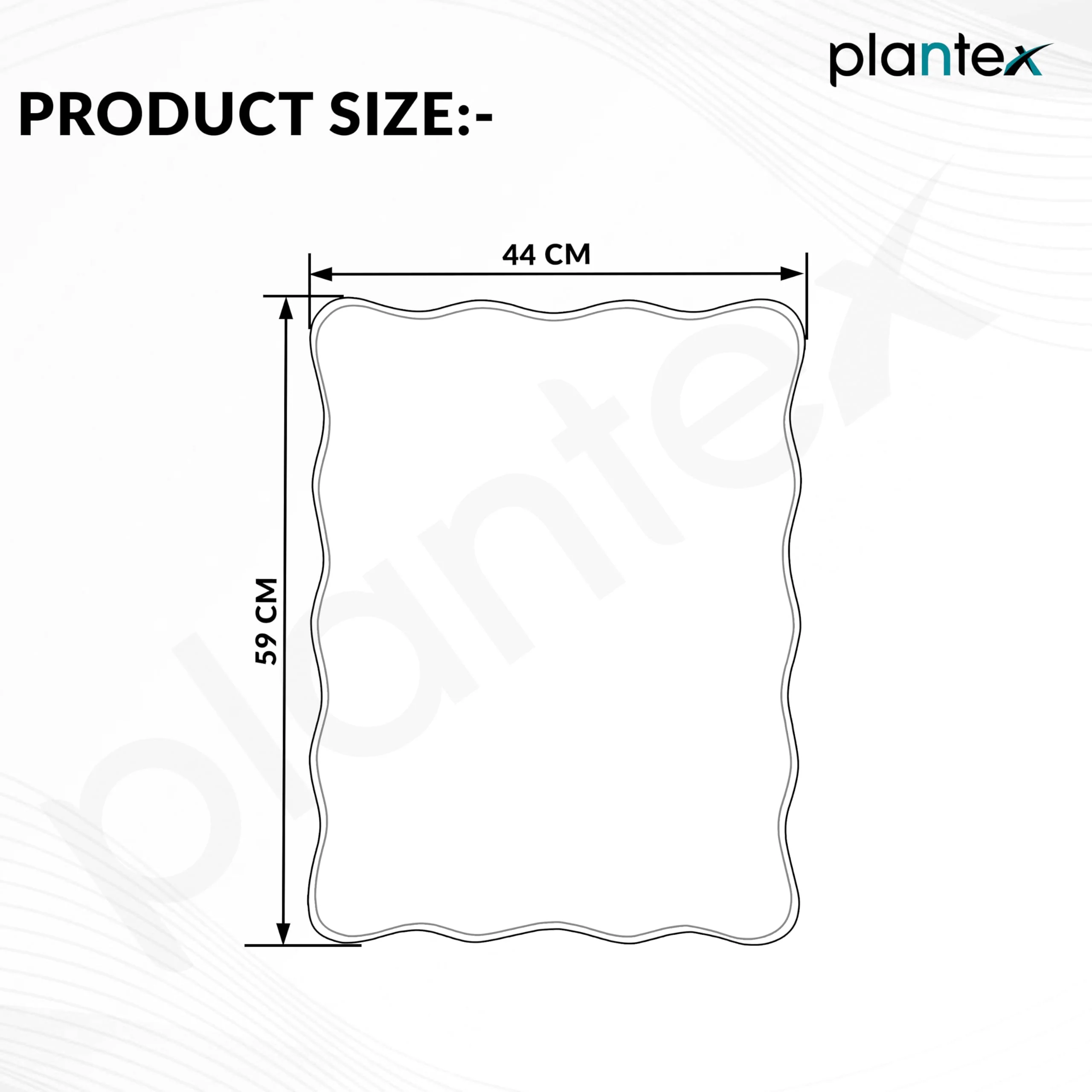 Plantex Frameless Bathroom Mirror/Rectangular Shape Glass for Wall/Mirror for Dressing Room/Living Room/Bedroom/Entryway (18 X 24 Inch) - Image 4