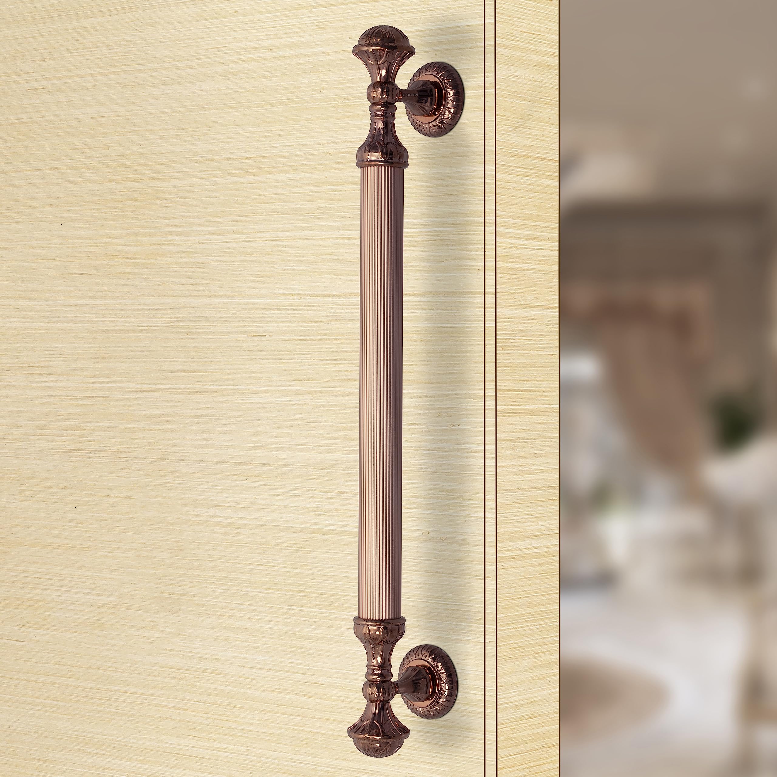 Plantex Heavy Duty Main Door Handle/21.5 Inch Door Handle For Main Door/Pull Handle For Wooden & Glass Door– Pack Of 1 (320-Pvd Rose Gold Finish) - 3 Years Warranty - Image 5