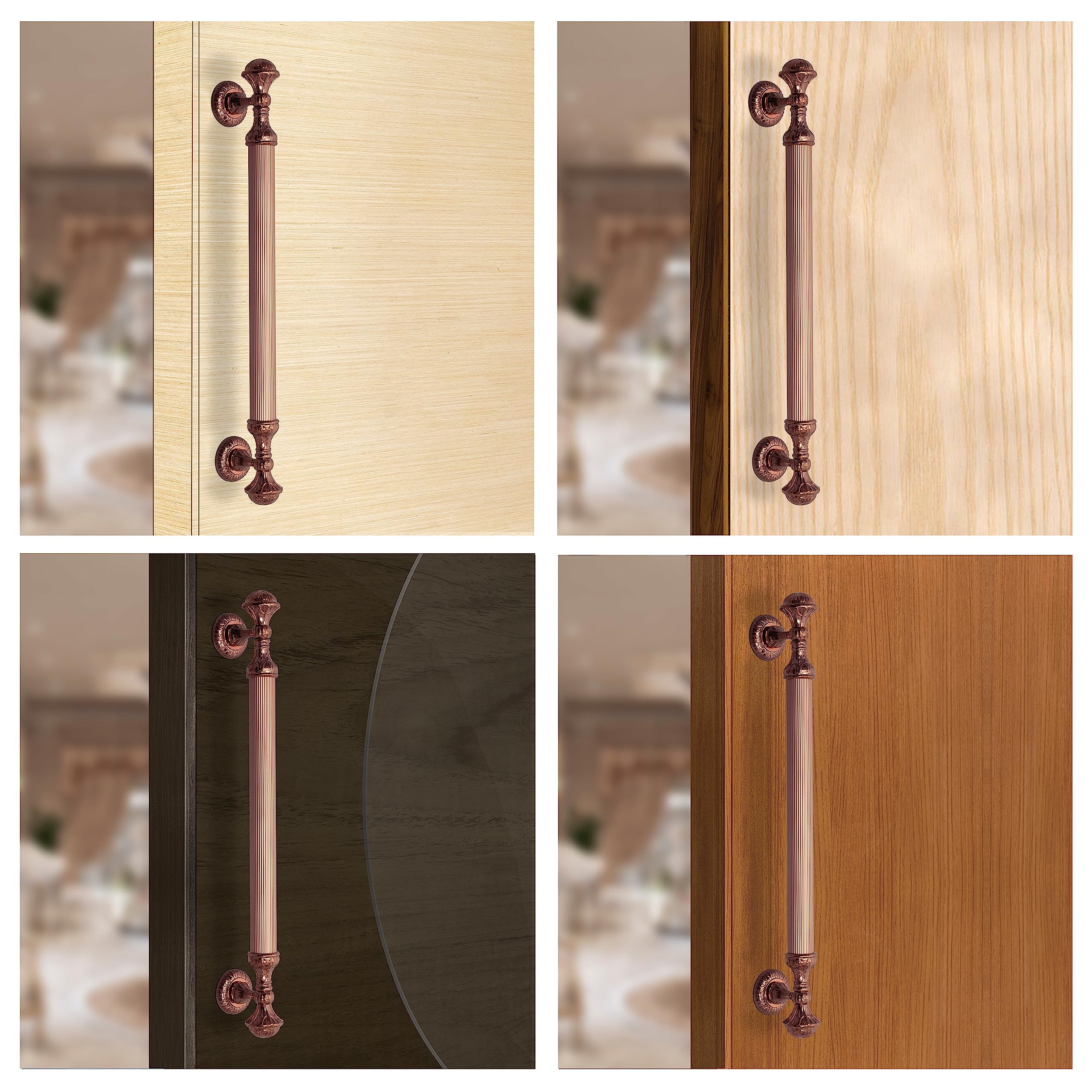 Plantex Heavy Duty Main Door Handle/21.5 Inch Door Handle For Main Door/Pull Handle For Wooden & Glass Door– Pack Of 1 (320-Pvd Rose Gold Finish) - 3 Years Warranty - Image 6