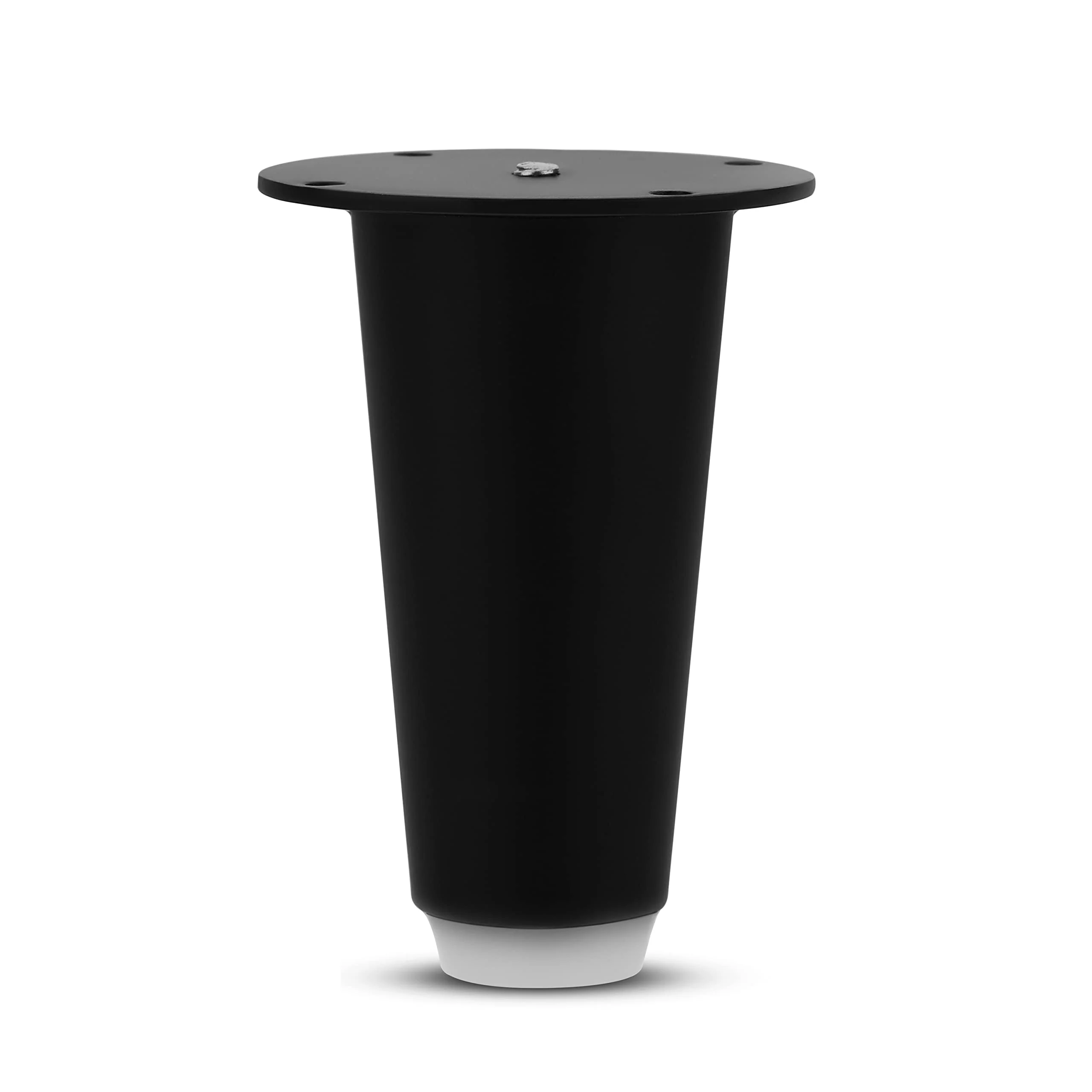 Plantex Heavy Duty Round 4 inch Spare Sofa Legs for Bed Furniture/Sofa Legs for Furniture Fitting/Table Legs/Sofa Leg Set of 2 pcs (Black) - Image 7