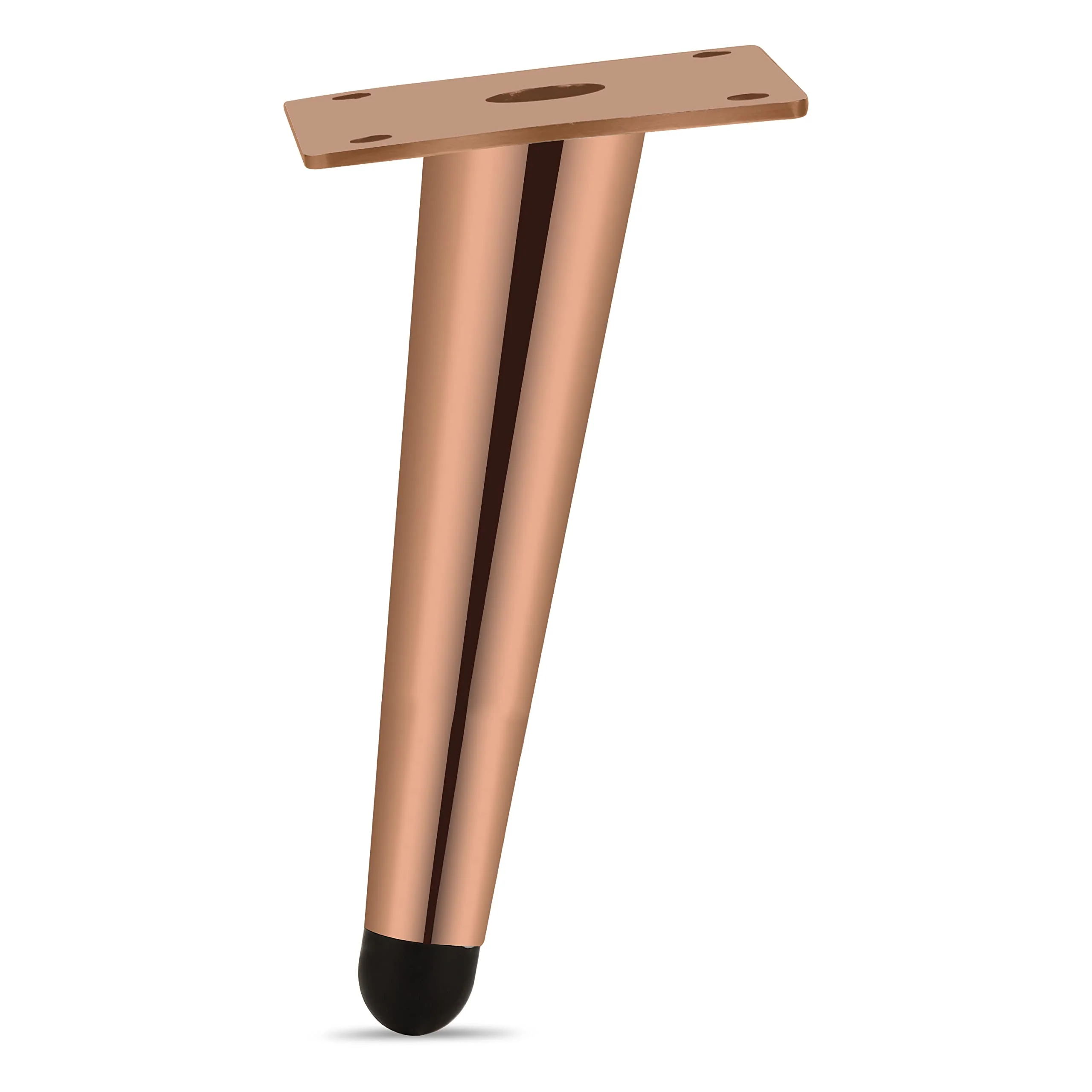 Plantex Heavy Duty Round 6 inch Spare Sofa Legs for Bed Furniture/Sofa Legs for Furniture Fitting/Table Legs/Sofa Leg Set of 2 pcs (Rose Gold) - Image 7