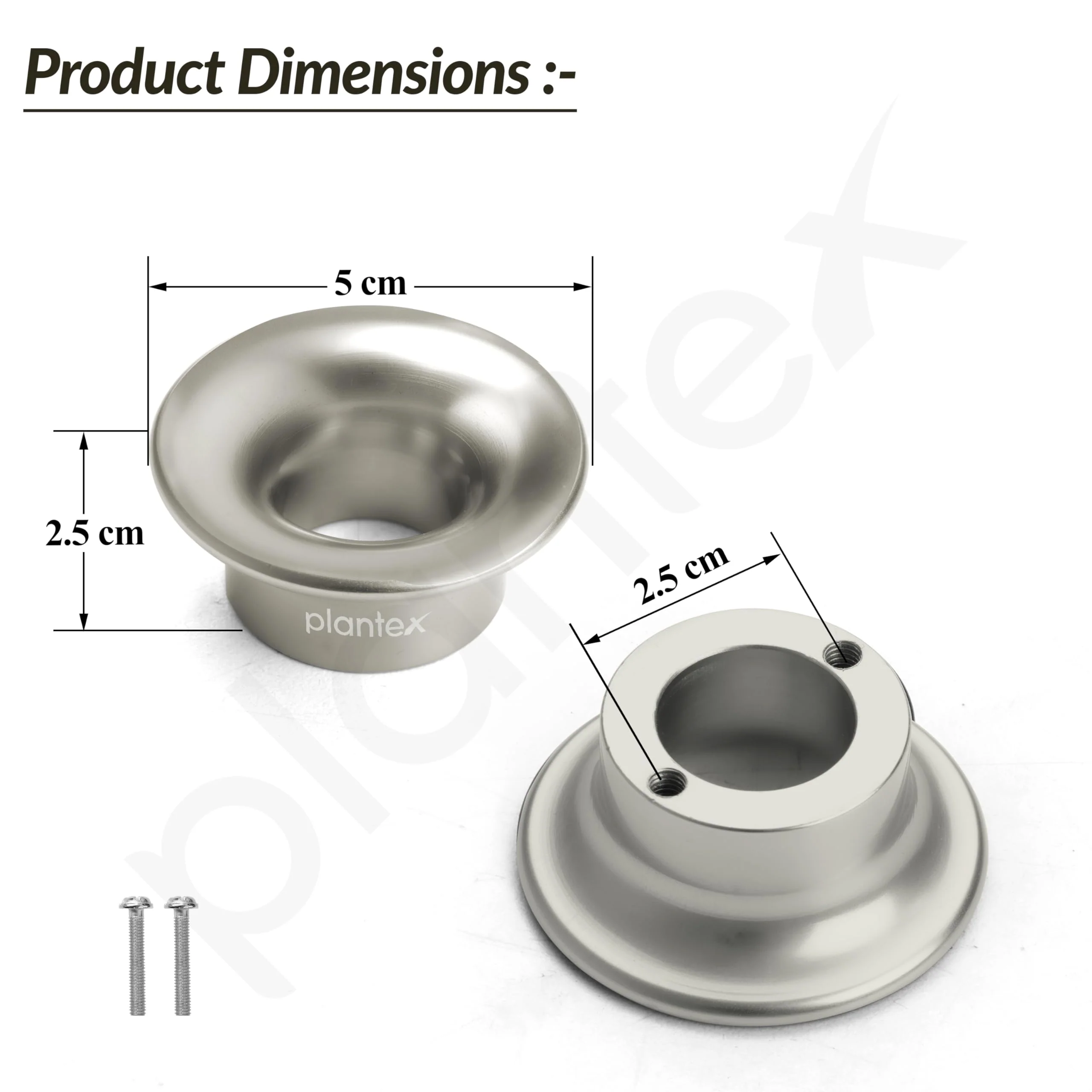 Plantex Knobs for Drawers/Drawer Knobs/Round Knob for Cabinets/Pull-Push Knob for Kitchen/Bedroom Drawer - Pack of 1 (Satin) - Image 6
