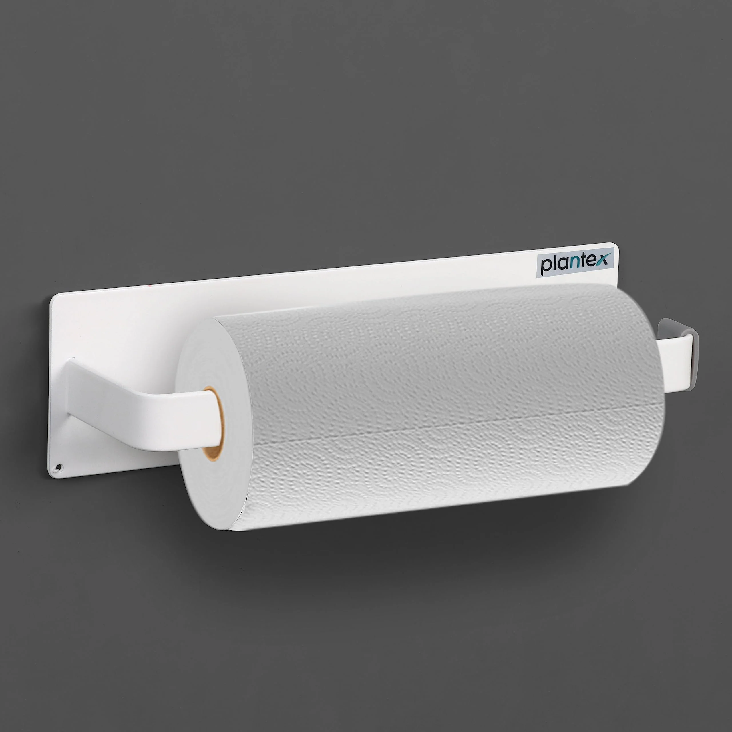 Plantex Magnetic Tissue Paper Holder for Kitchen and Bathroom - Tissue Box Stand for Kitchen Accessories (White) - Image 7