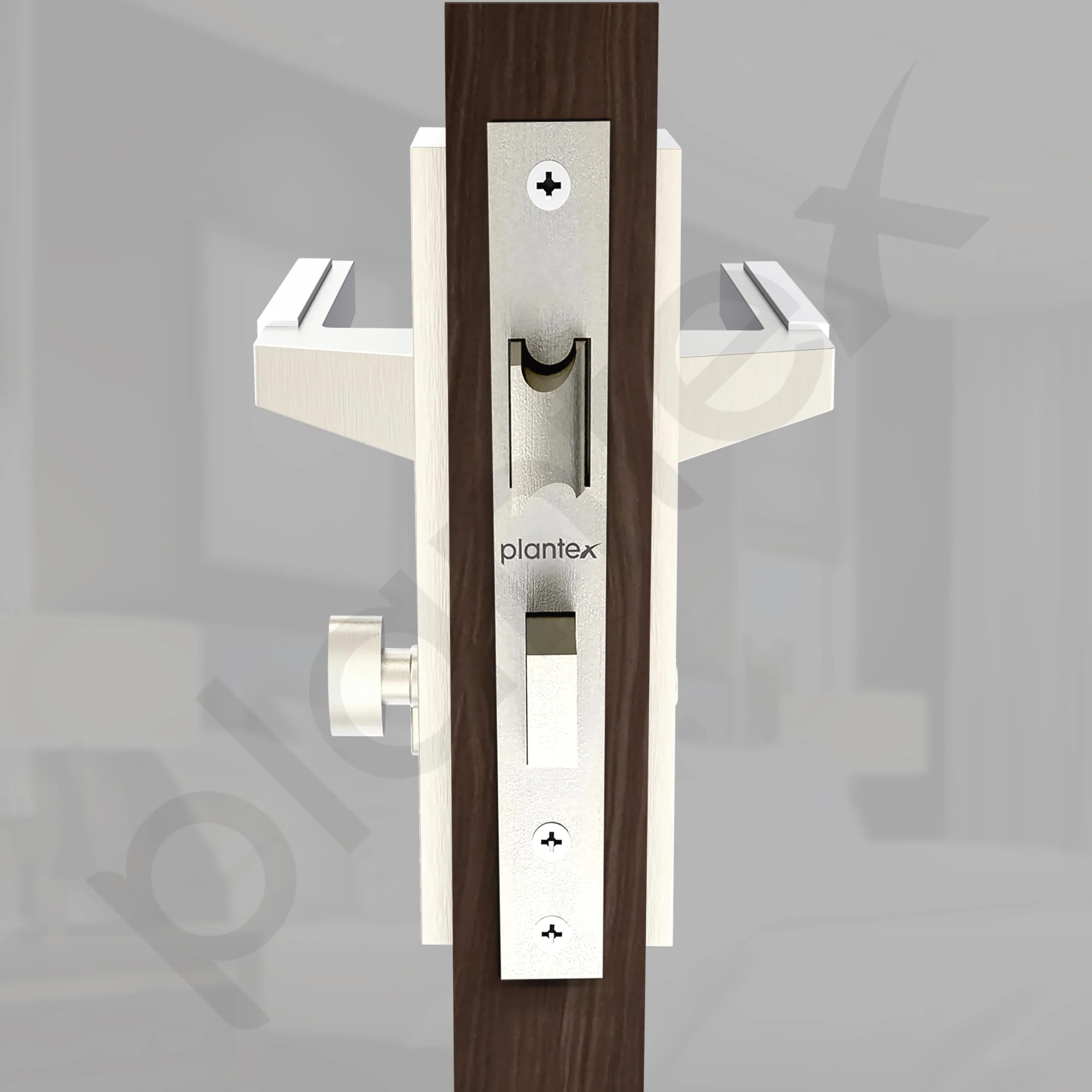 Plantex Premium Door Lock for Home/6-Lever Lock Mechanism with 3 Years of Warranty/Mortise Locks for Door - (8001- Chrome & Matt) - Image 5