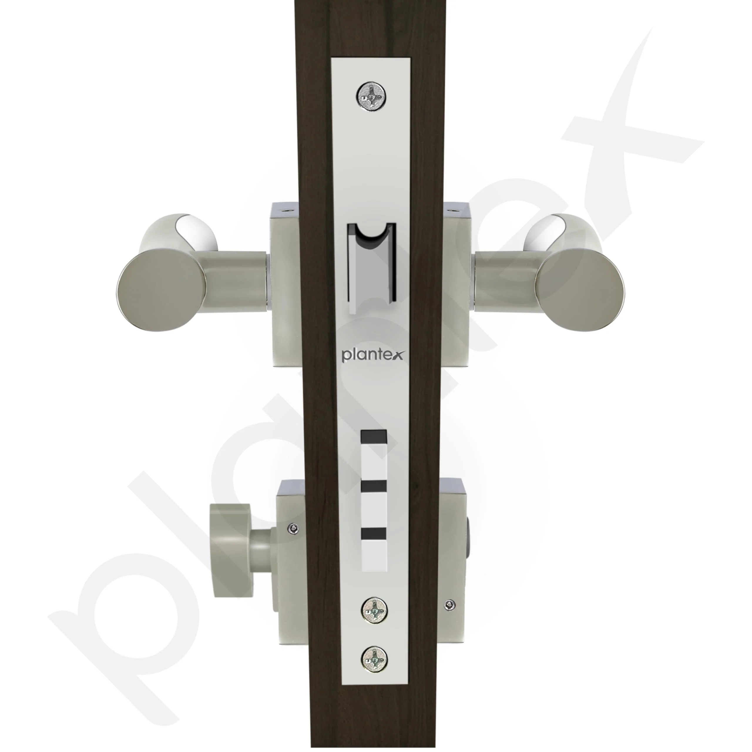 Plantex Premium Main Door Lock with 3 Years Warranty - Mortise Lock Set for Home (593 - Satin Chrome) - Image 5