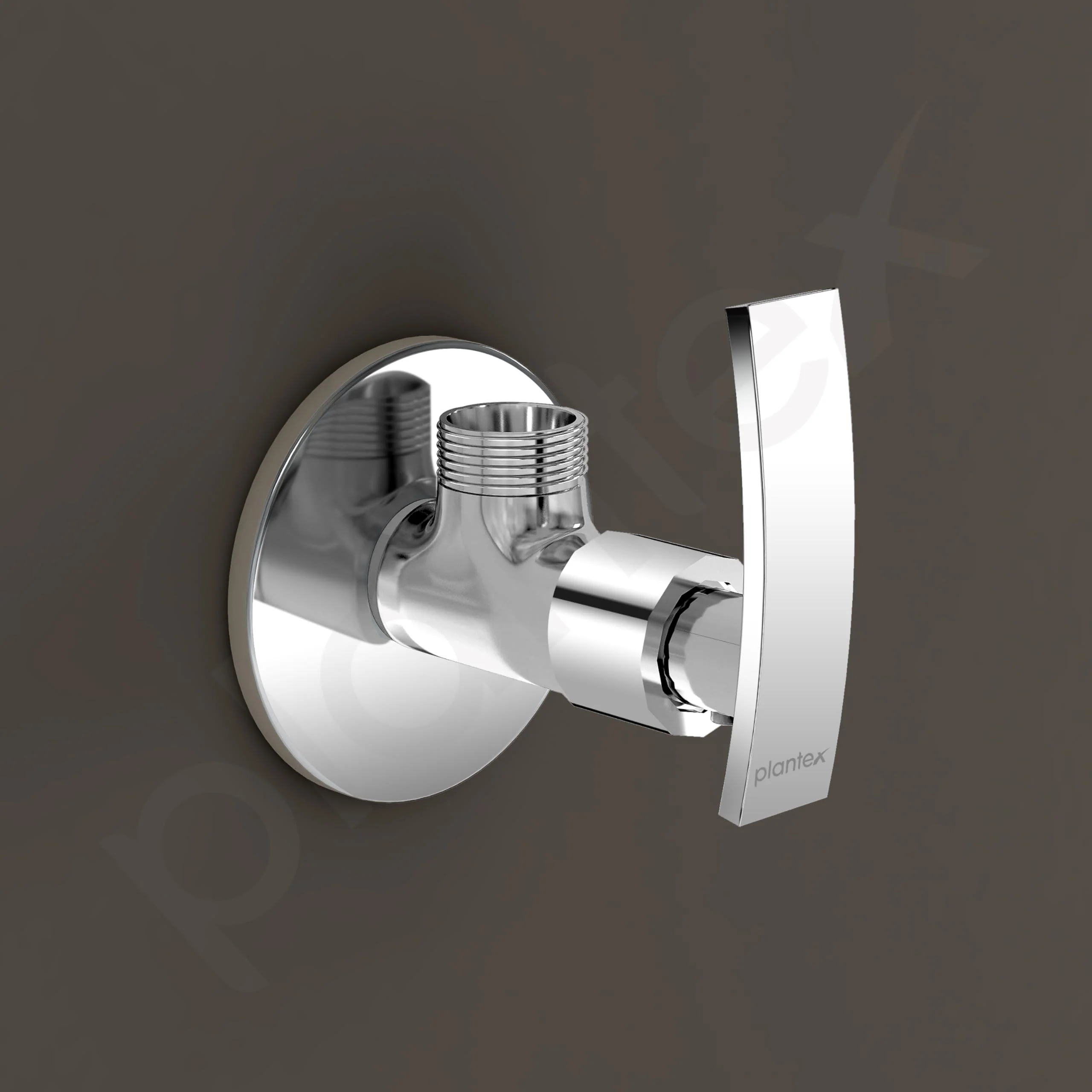 Plantex Single Lever Angle Cock For Bathroom/Wash Basin/Single Way Cock with Teflon Tap for Kitchen - Pack of 1 (Samar-Chrome) - Image 5