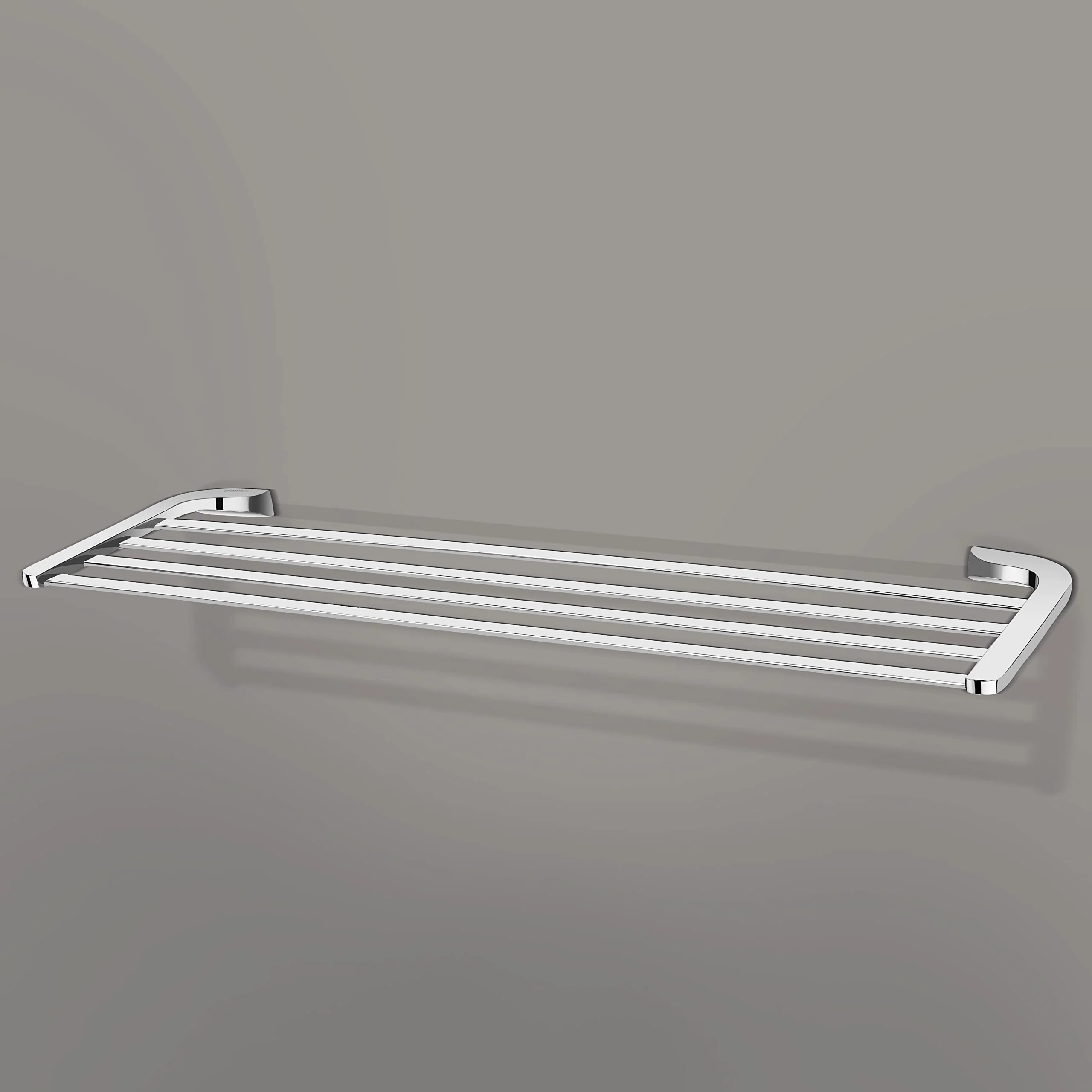Plantex Smero Pure Brass Towel Hanger for Bathroom/Towel Hanger/Towel Rack/Bathroom Towel Hanger/Bathroom Accessories - Aqua(Chrome) - Image 7