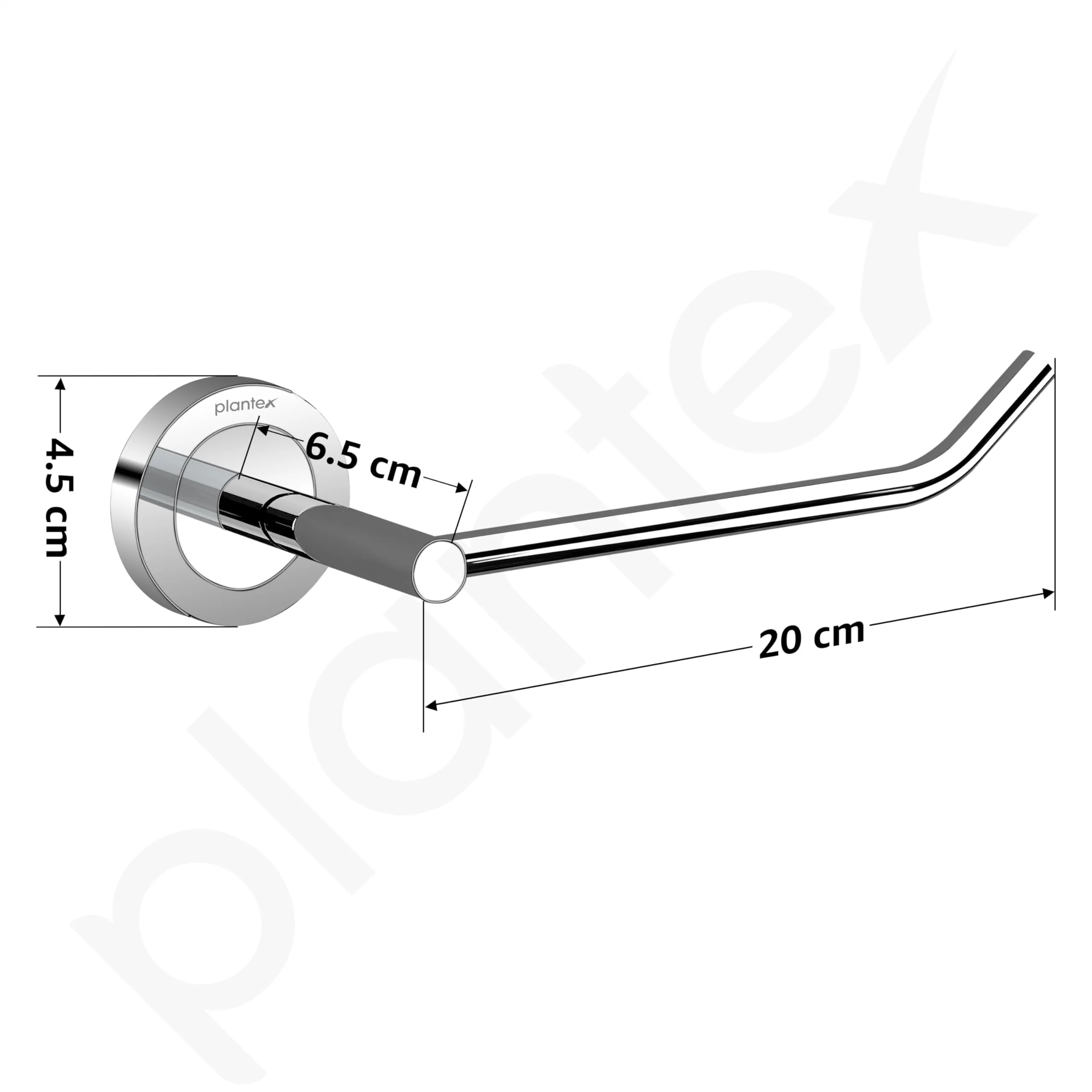 Plantex Stainless Steel Towel Ring for Bathroom/Napkin Hanger for Wash Basin/Towel Holder/Bathroom Accessories (Chrome) - Pack of 2 - Image 3